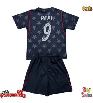 United States Ricardo Pepi #9 Replica Away Stadium Kit for Kids World Cup 2026 Short Sleeve (+ pants)